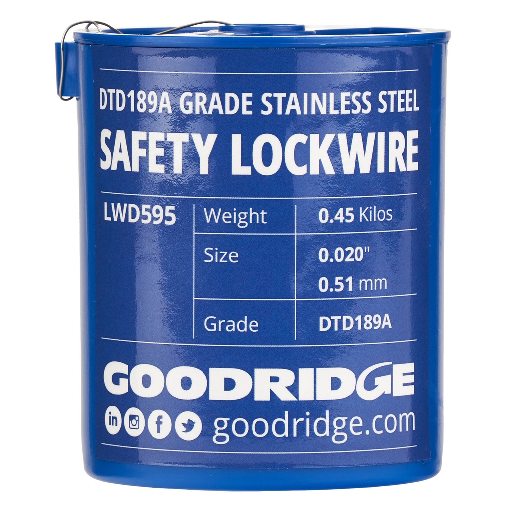 Goodridge Stainless Steel Lockwire