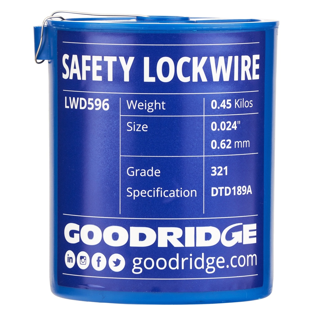 Goodridge Stainless Steel Lockwire