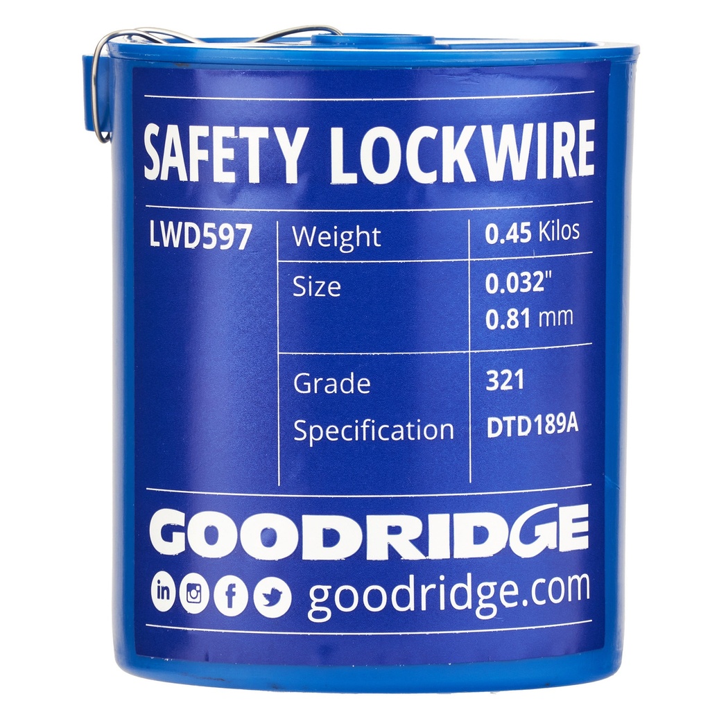 Goodridge Stainless Steel Lockwire