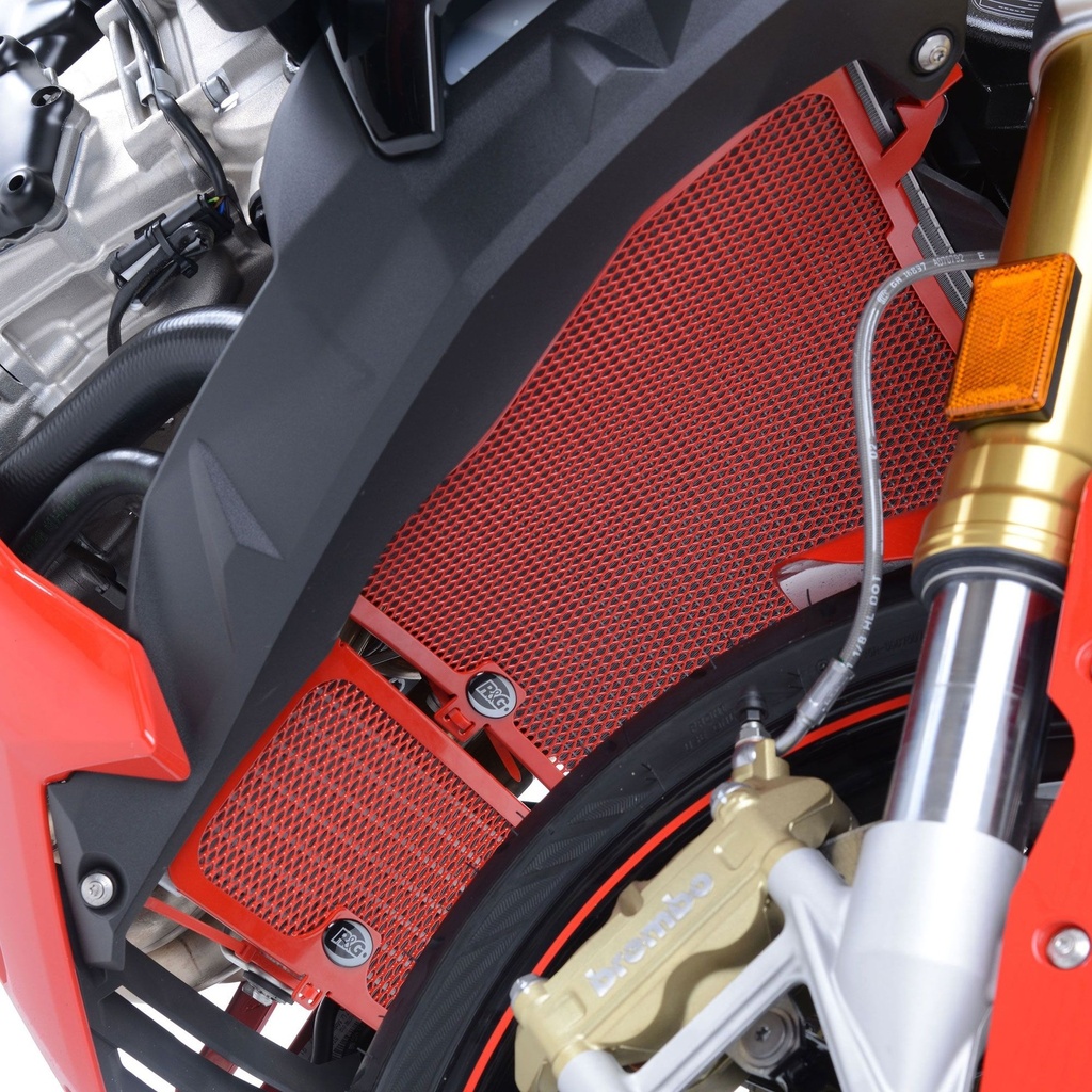 R&G Aluminium Motorcycle Oil Cooler Guard