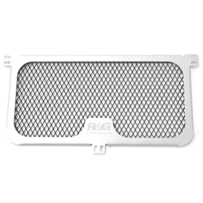R&G Titanium Motorcycle Oil Cooler Guard