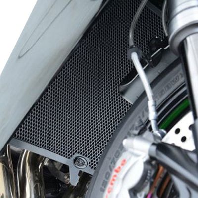 R&G Motorcycle Titanium Radiator Guard