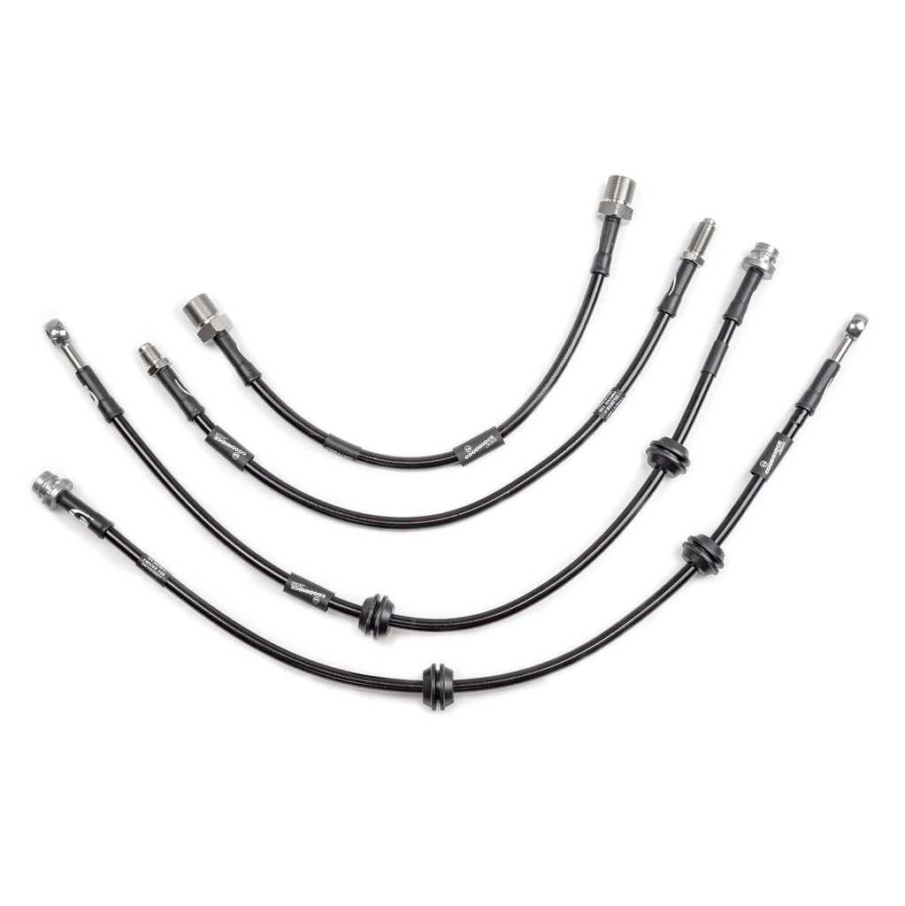 Goodridge Stainless Steel Braided Brake Line Kit