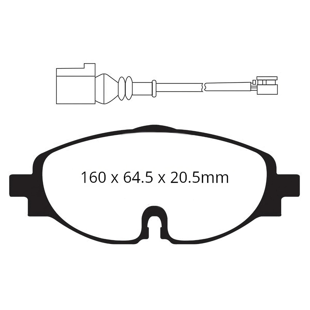 EBC Brakes Bluestuff NDX Brake Pads