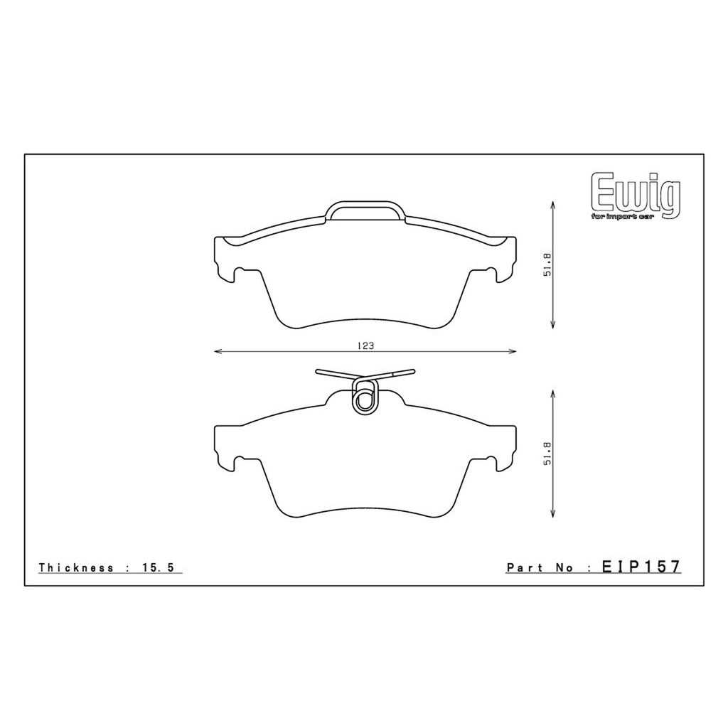 Endless MX72 Brake Pads