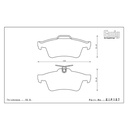 Endless MX72 Brake Pads