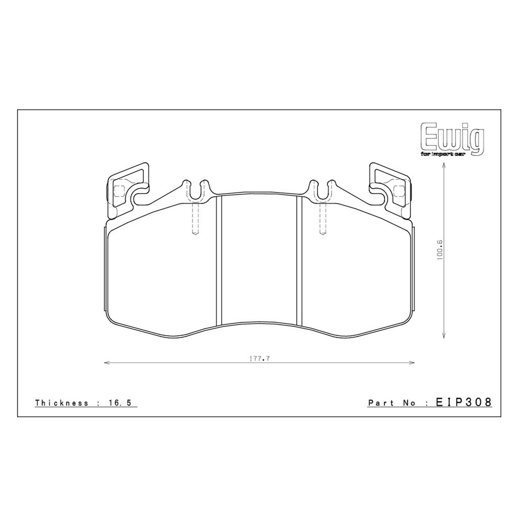 Endless MA45B Brake Pads