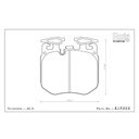 Endless MA45B Brake Pads