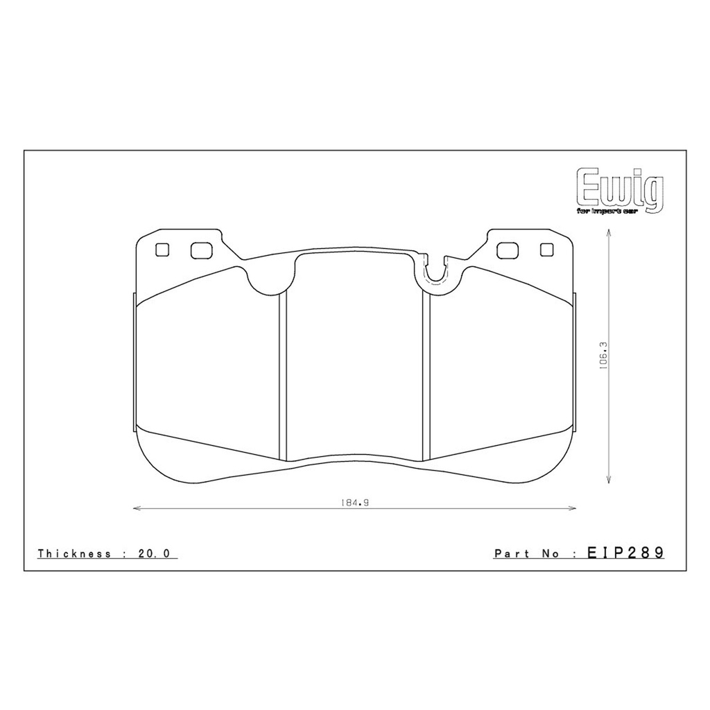 Endless MX72 Brake Pads