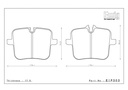 Endless MX72 Brake Pads