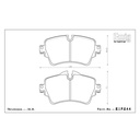 Endless MX72 Brake Pads