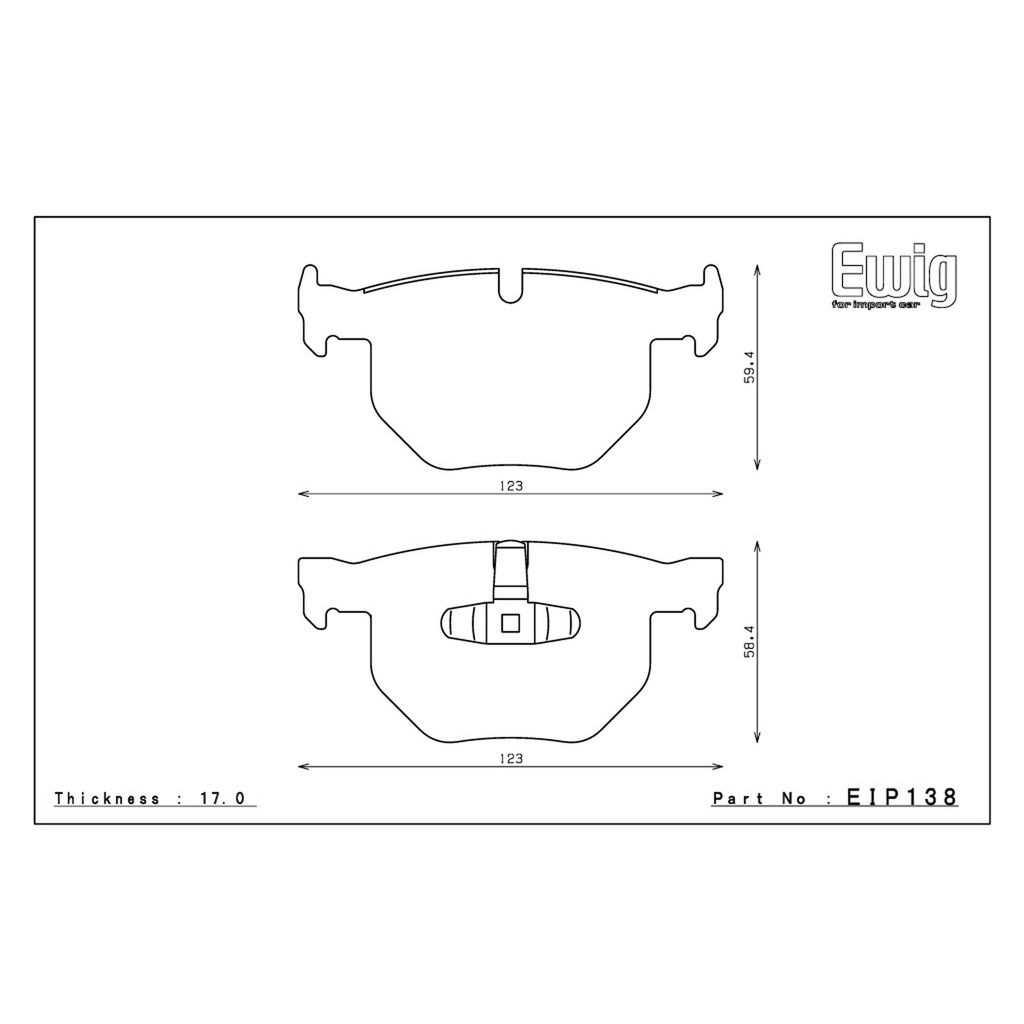 Endless MA45B Brake Pads