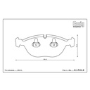 Endless MX72 Brake Pads