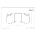 Endless MX72 Brake Pads