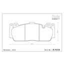 Endless MX72 Brake Pads