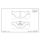 Endless MX72 Brake Pads