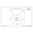 Endless MX72 Brake Pads