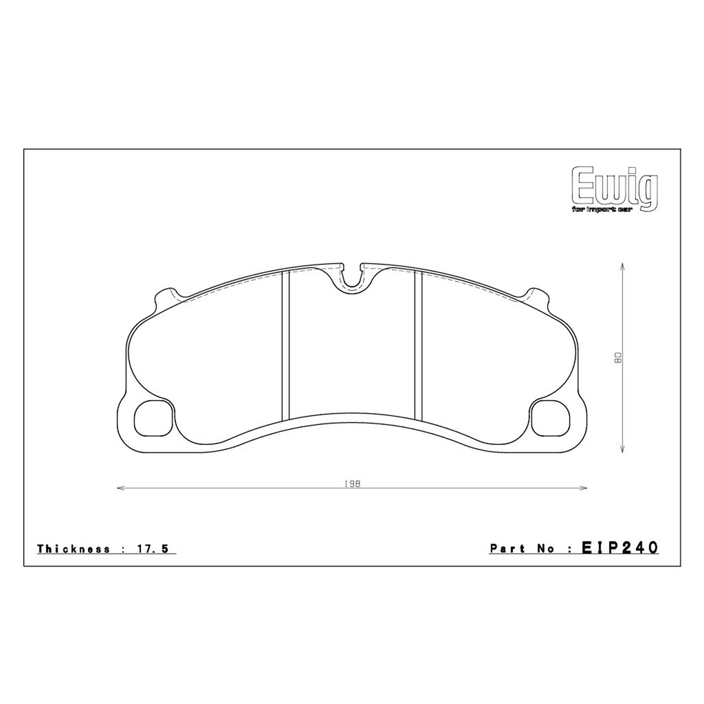 Endless MA45B Brake Pads