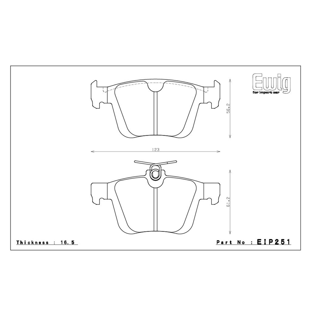 Endless MX72 Brake Pads