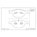 Endless MA45B Brake Pads