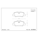 Endless MA45B Brake Pads