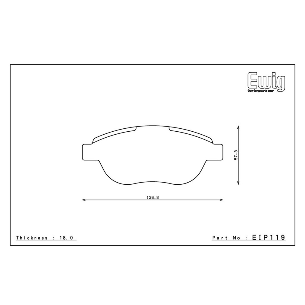 Endless MX72 Brake Pads