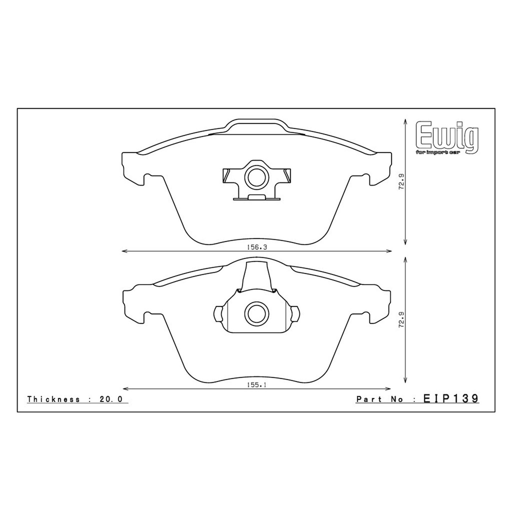 Endless MA45B Brake Pads