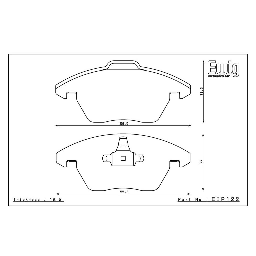Endless MX72 Brake Pads