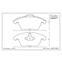 Endless MX72 Brake Pads