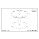 Endless MX72 Brake Pads