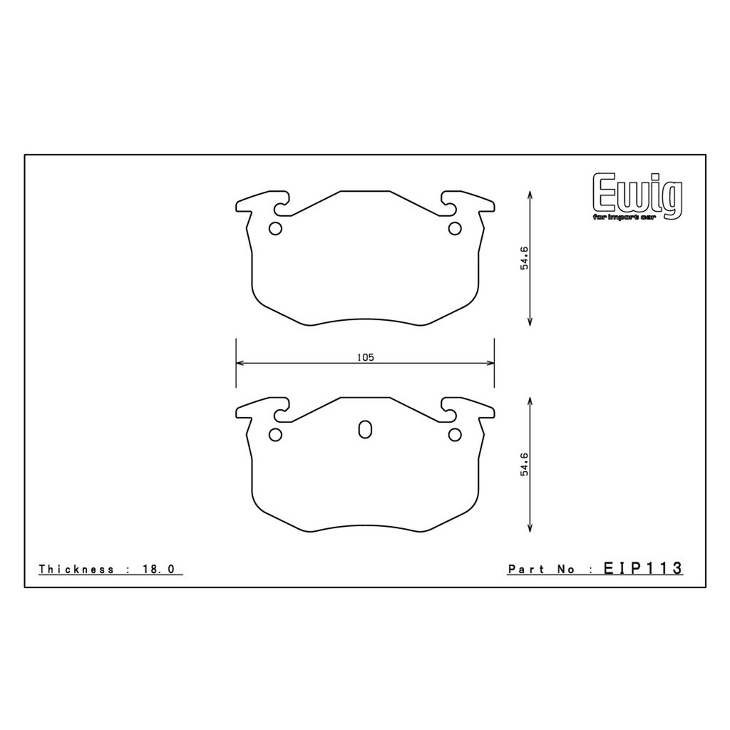 Endless MX72 Brake Pads