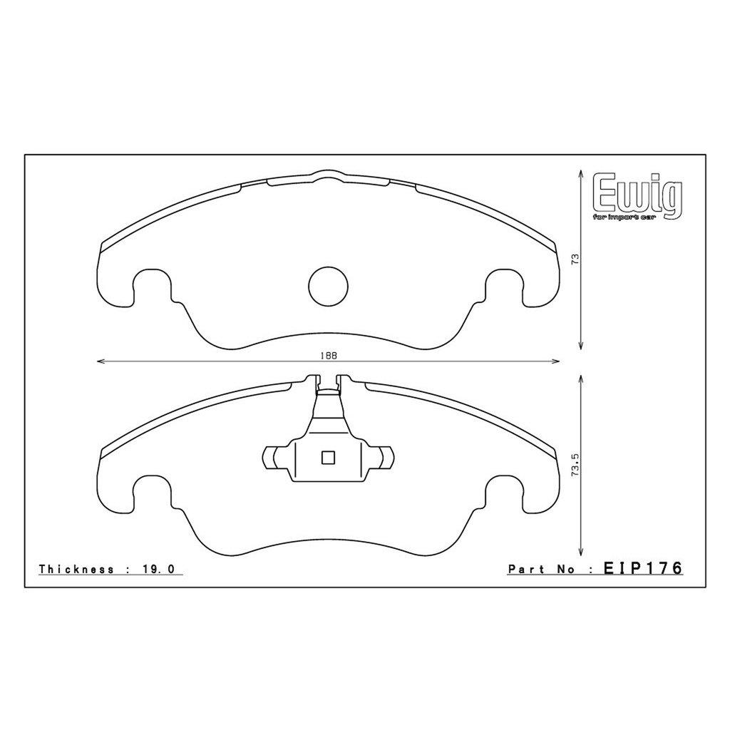 Endless MX72 Brake Pads
