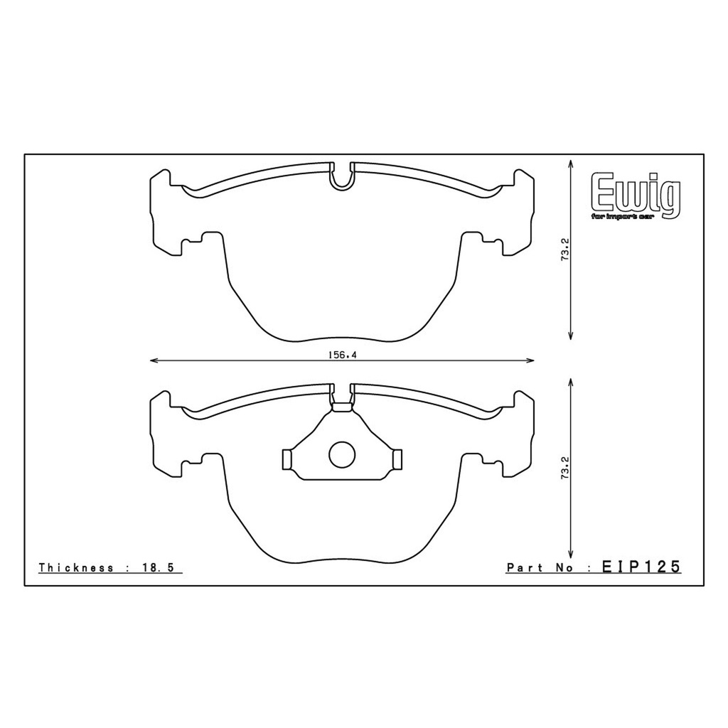 Endless MA45B Brake Pads
