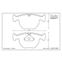 Endless MA45B Brake Pads