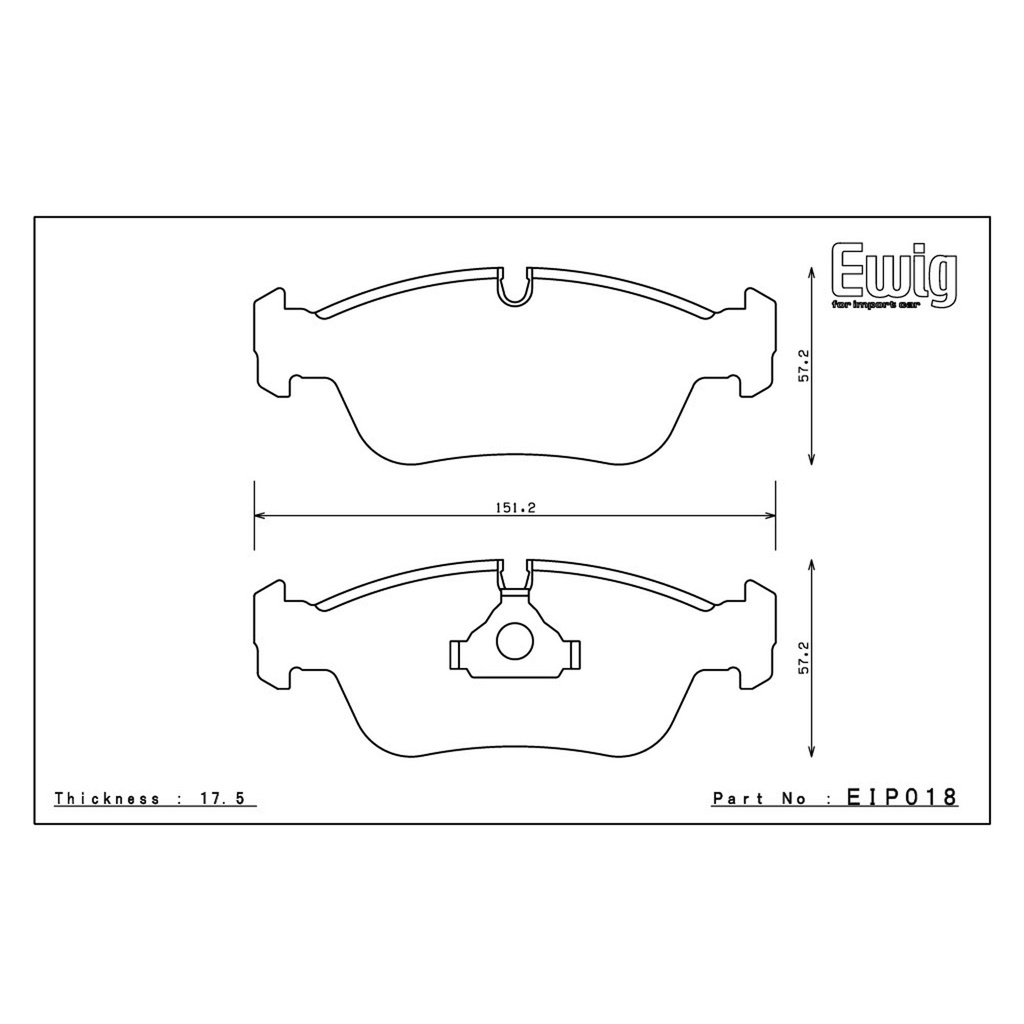 Endless MA45B Brake Pads