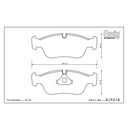 Endless MA45B Brake Pads