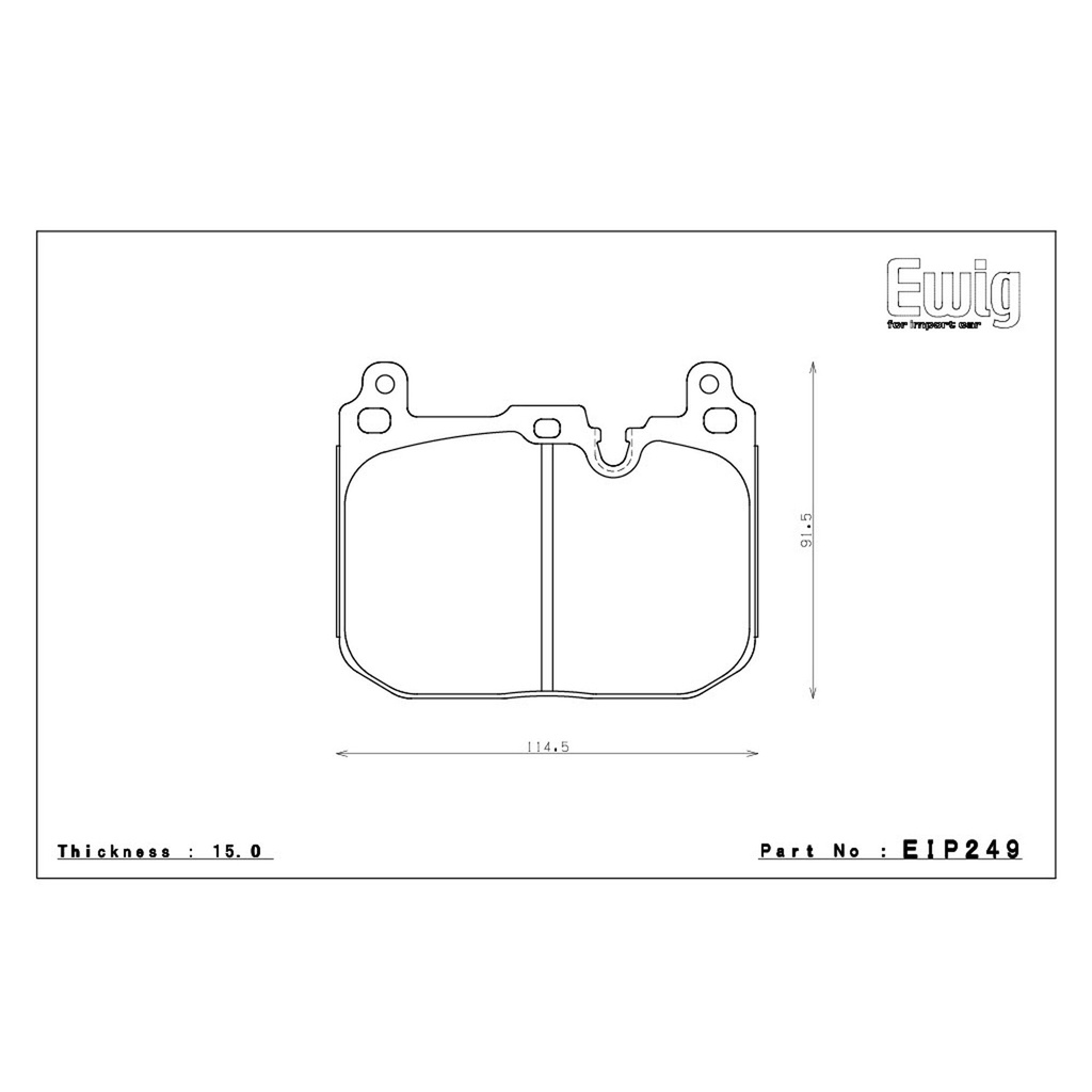 Endless MX72 Brake Pads