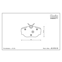 Endless MX72 Brake Pads