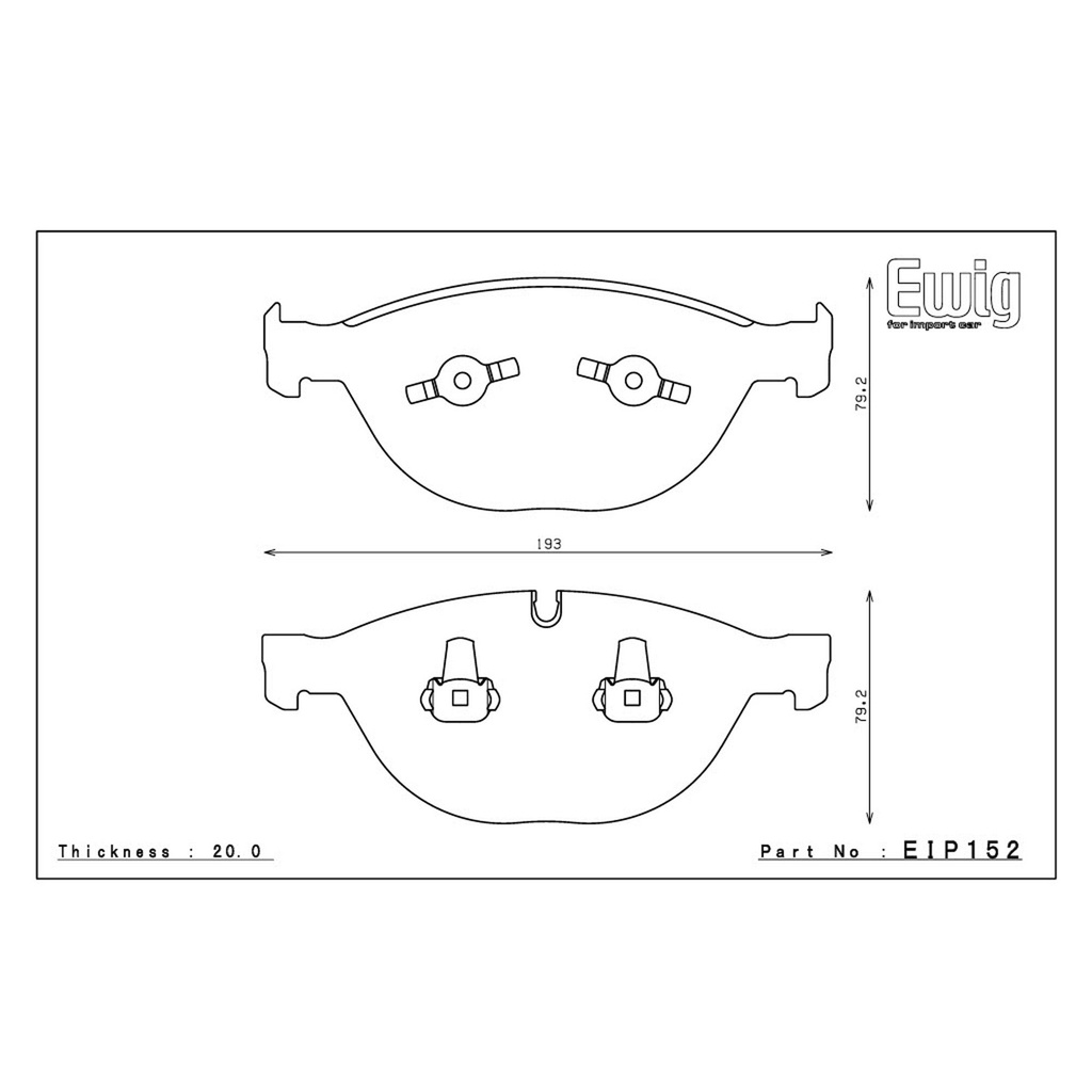 Endless MX72 Brake Pads
