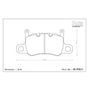 Endless MX72 Brake Pads
