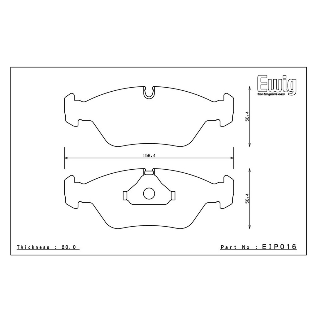 Endless MA45B Brake Pads