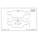 Endless MA45B Brake Pads