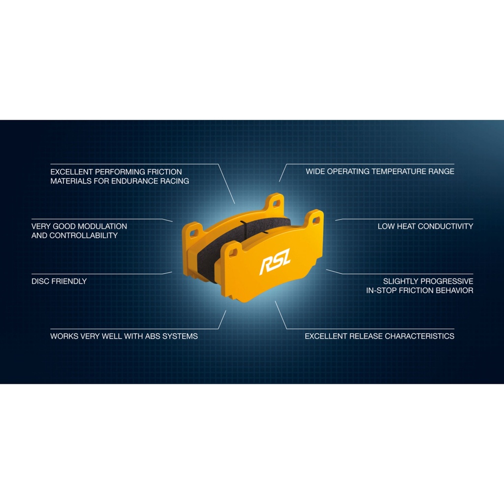 Pagid RSL1 Brake Pads