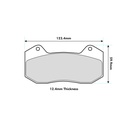 Wilwood Dynapro 6A 6 Piston Brake Caliper Lug Mount