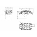 OBP Street Series SSO 4 Pot Brake Calipers - Pair