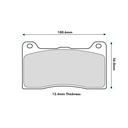 Wilwood Narrow Dynapro 4 Piston Caliper Radial Mount