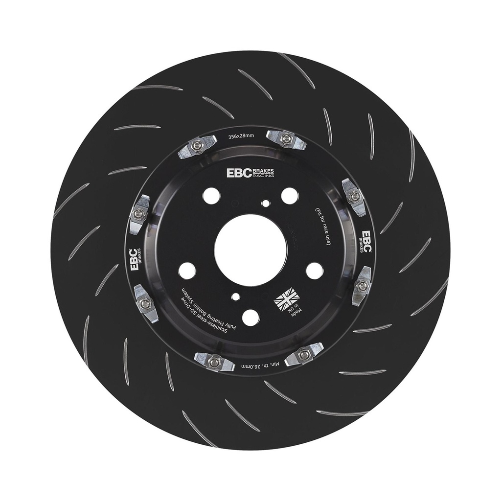 EBC Brakes Swept Groove 2-Piece Floating Brake Discs