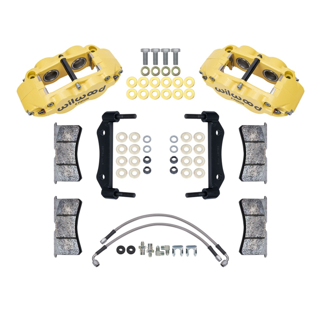 Wilwood Brake Caliper Upgrade Kit To Suit OEM Discs