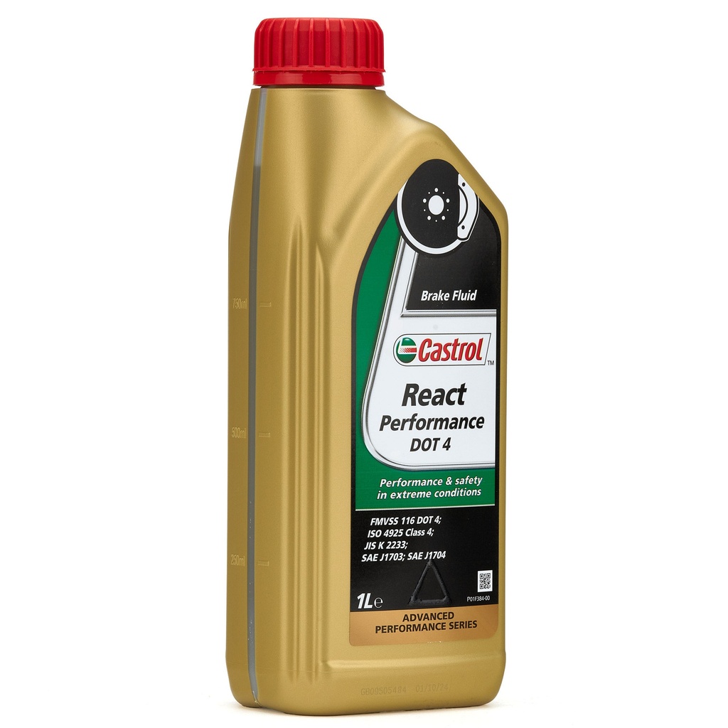 Castrol React Performance DOT 4 Brake Fluid