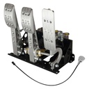 OBP Universal Bulkhead Fit Pro Race Floor Mounted 3 Pedal Assembly